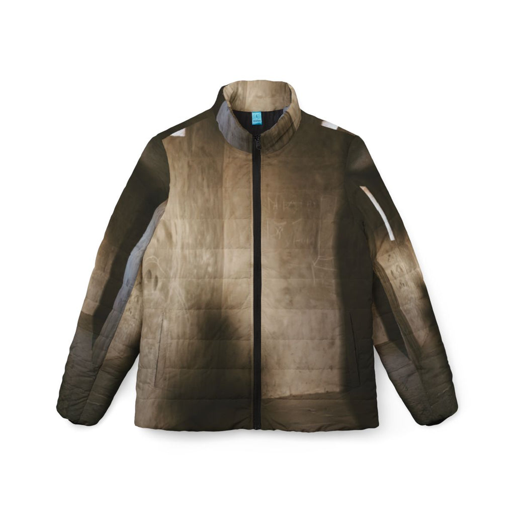 Women's Puffer Jacket - Shadows of the Citadel moody... |...