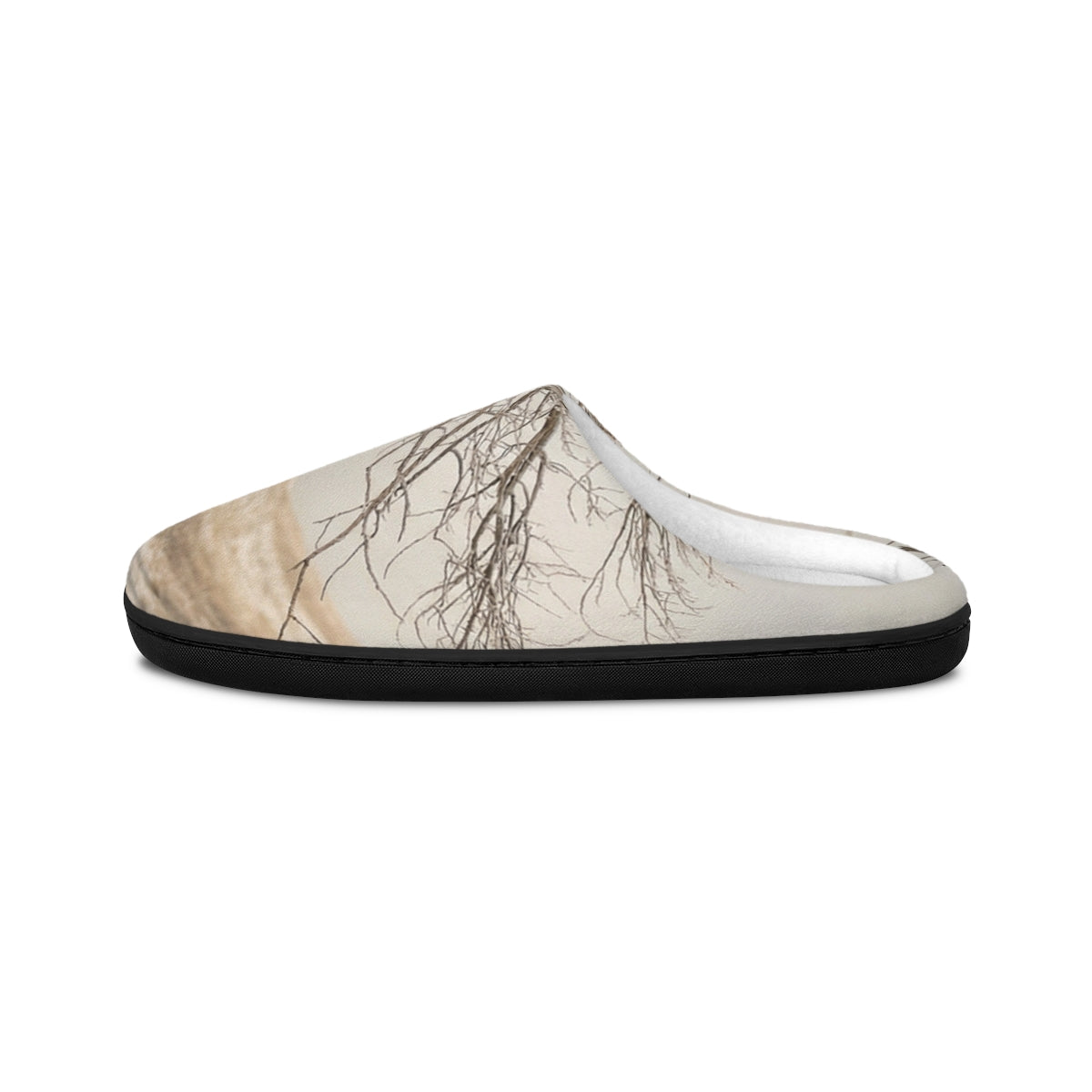Women's Indoor Slippers - Winter Branch Solitude Landscape |...