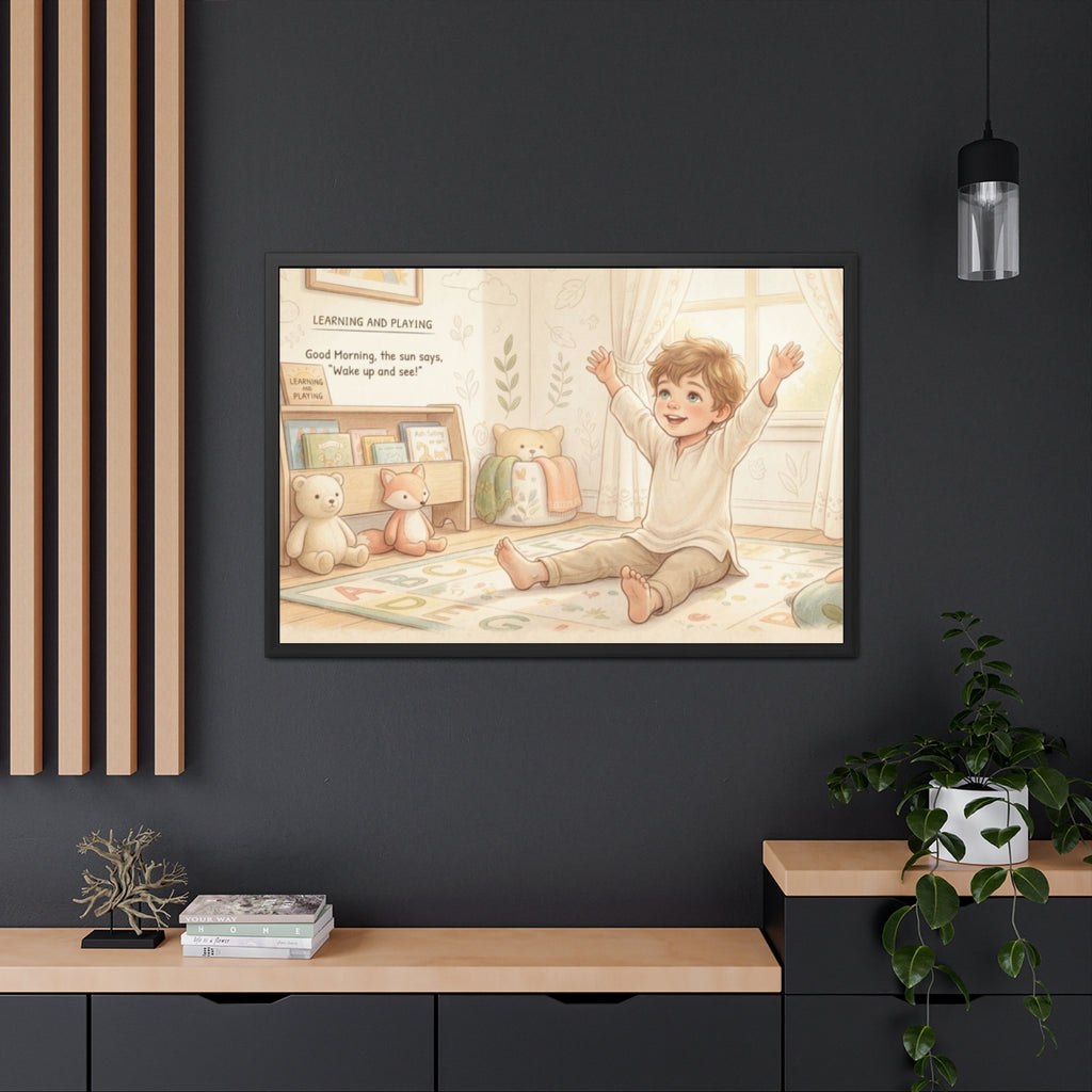 Framed Posters - Wake Up and See (10×8, 12×8, 11×9, 14×11......