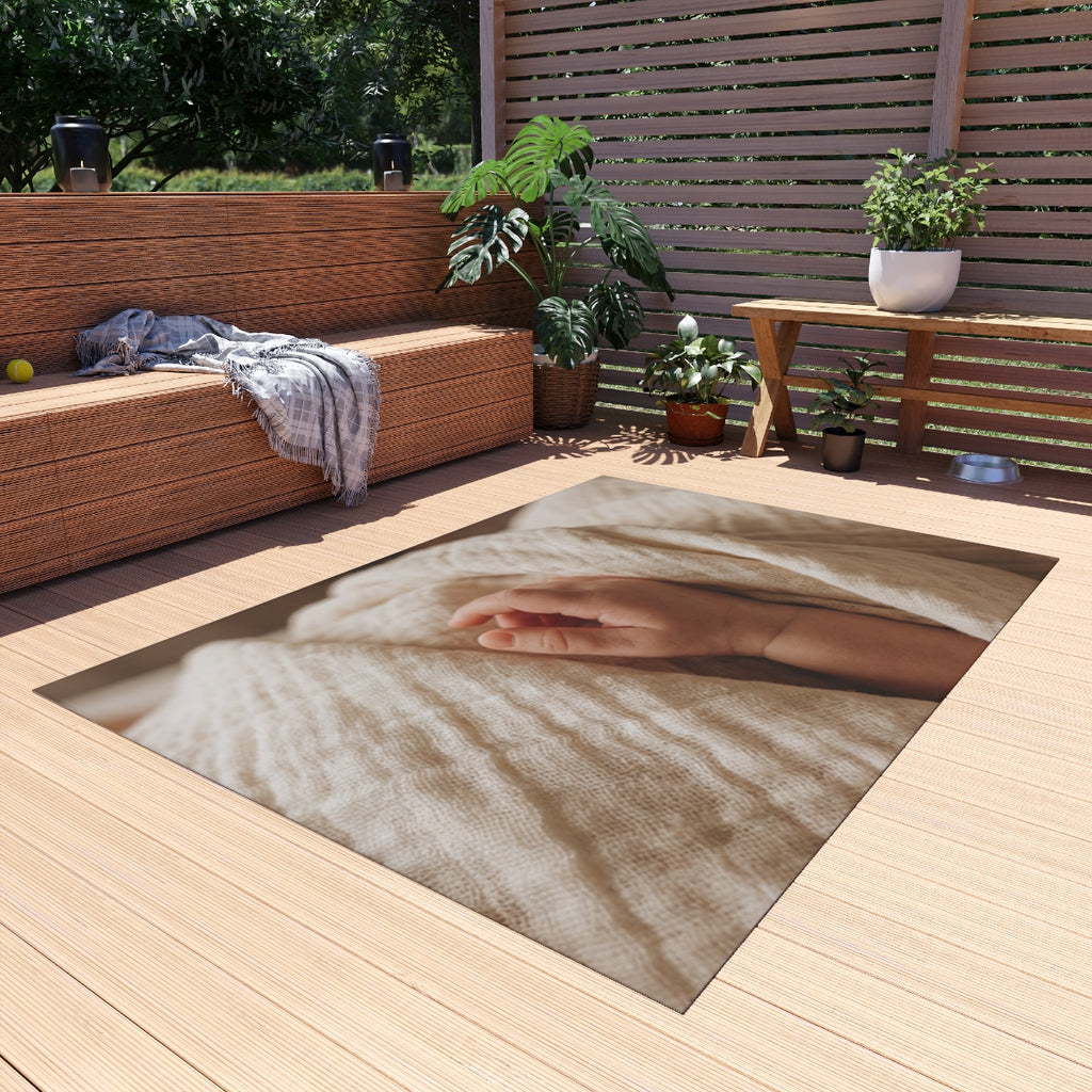 Outdoor Rug - Cozy Patio Linen | Echovira Gallery