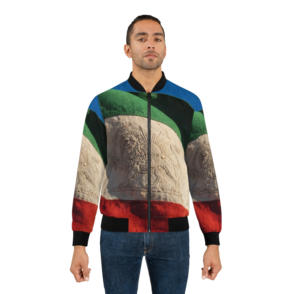 Men's Bomber Jacket - Flag