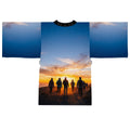 Kimono Robe - Golden Hour Mountain | Echovira Gallery