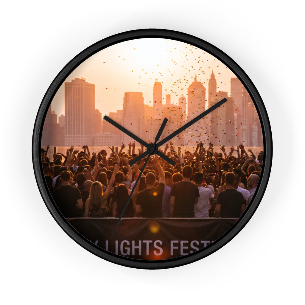Wall Clock - City Lights Festival | Echovira Gallery