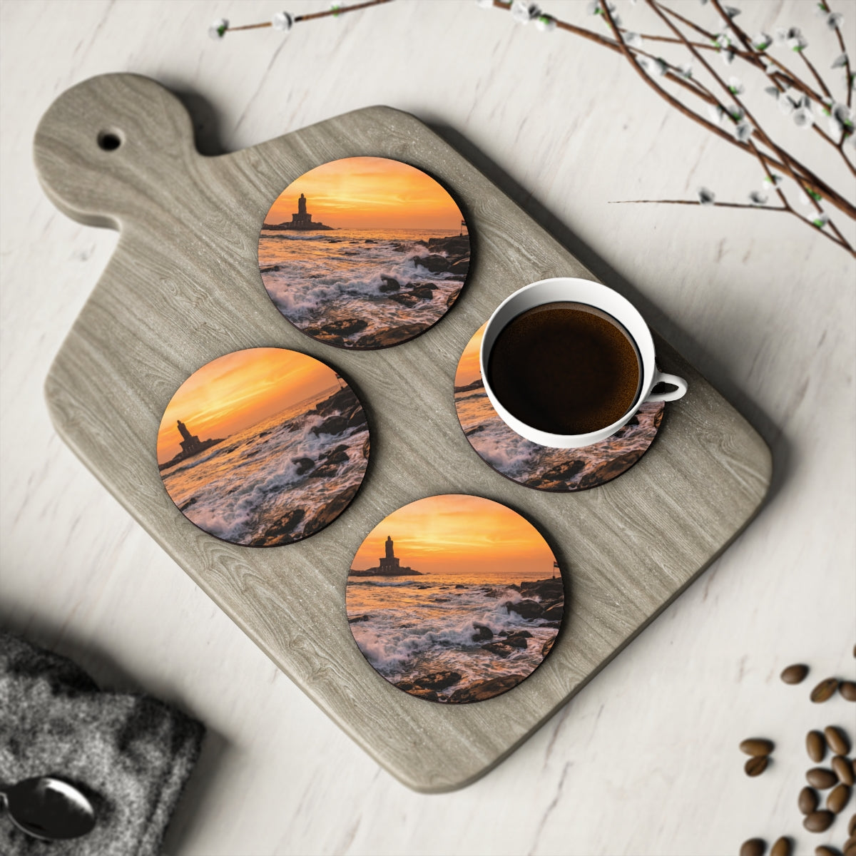 Drink Coasters - Golden Hour Coast