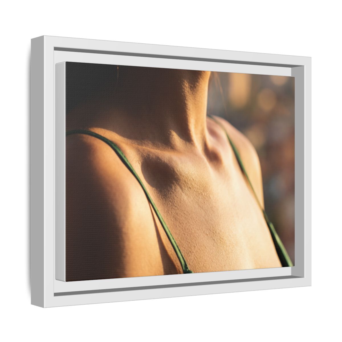 Framed Matte Canvas - Sunlit Muse