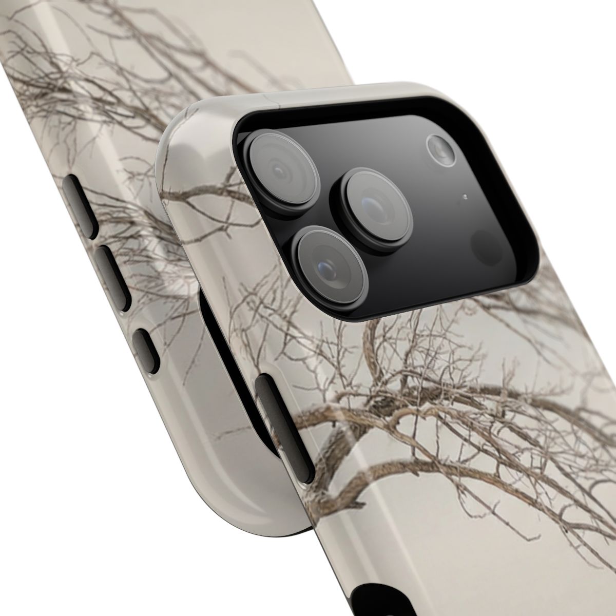 Impact-Resistant Cases - Tough Phone Case - Winter Tree Vibe— sizes part 2/2