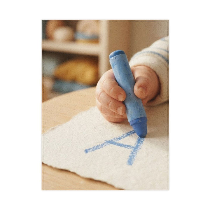 Toddler Blanket - Cozy Learning Moment