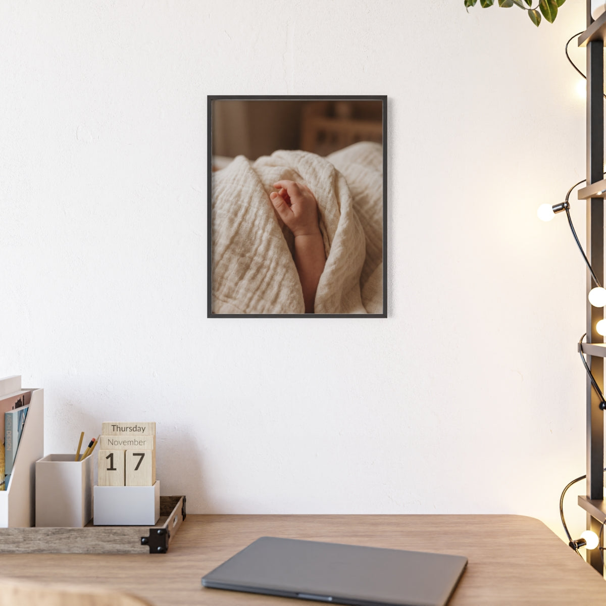Wooden Framed Poster - Gentle Art