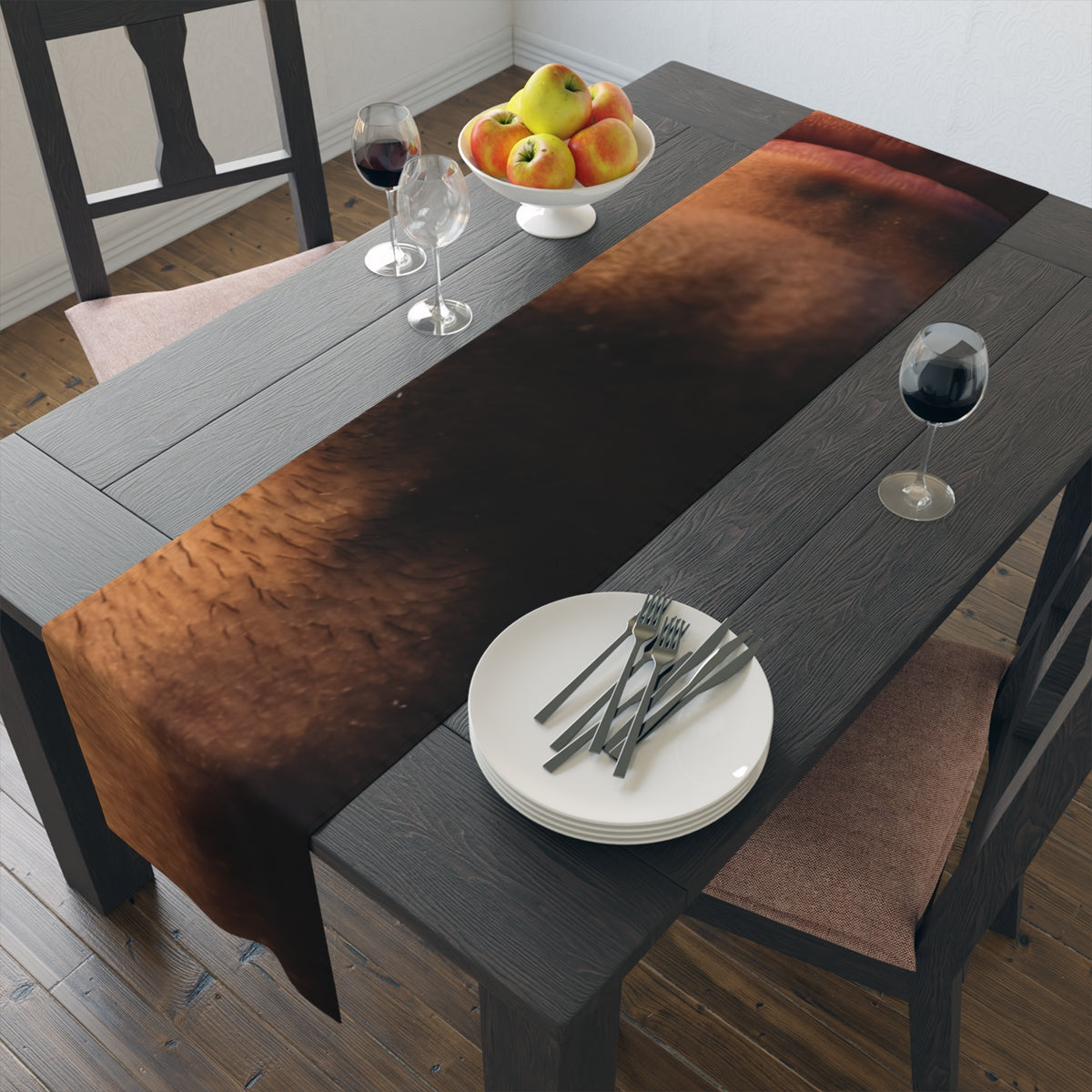 Table Runner - Cinematic Contrast
