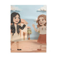 Fleece Baby Blanket - Village Paper Friends | Echovira...