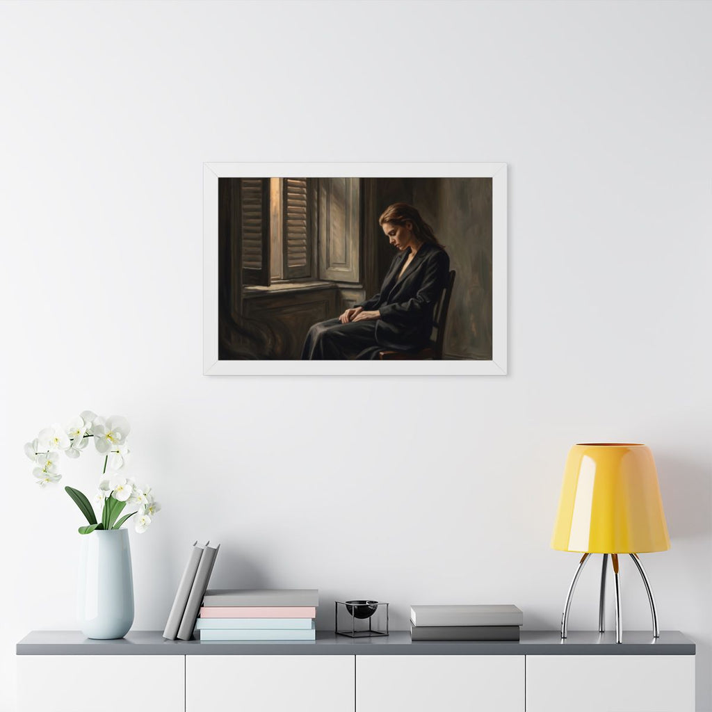 Framed Horizontal Poster - Reverie — White (14×11, 16×12......