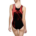 Women's Classic One-Piece Swimsuit - Crimson Stage |...
