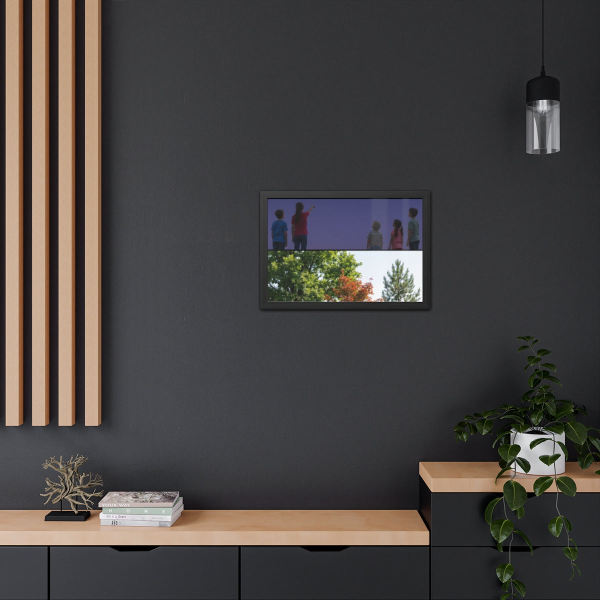 Framed Poster - Little Explorer — Landscape