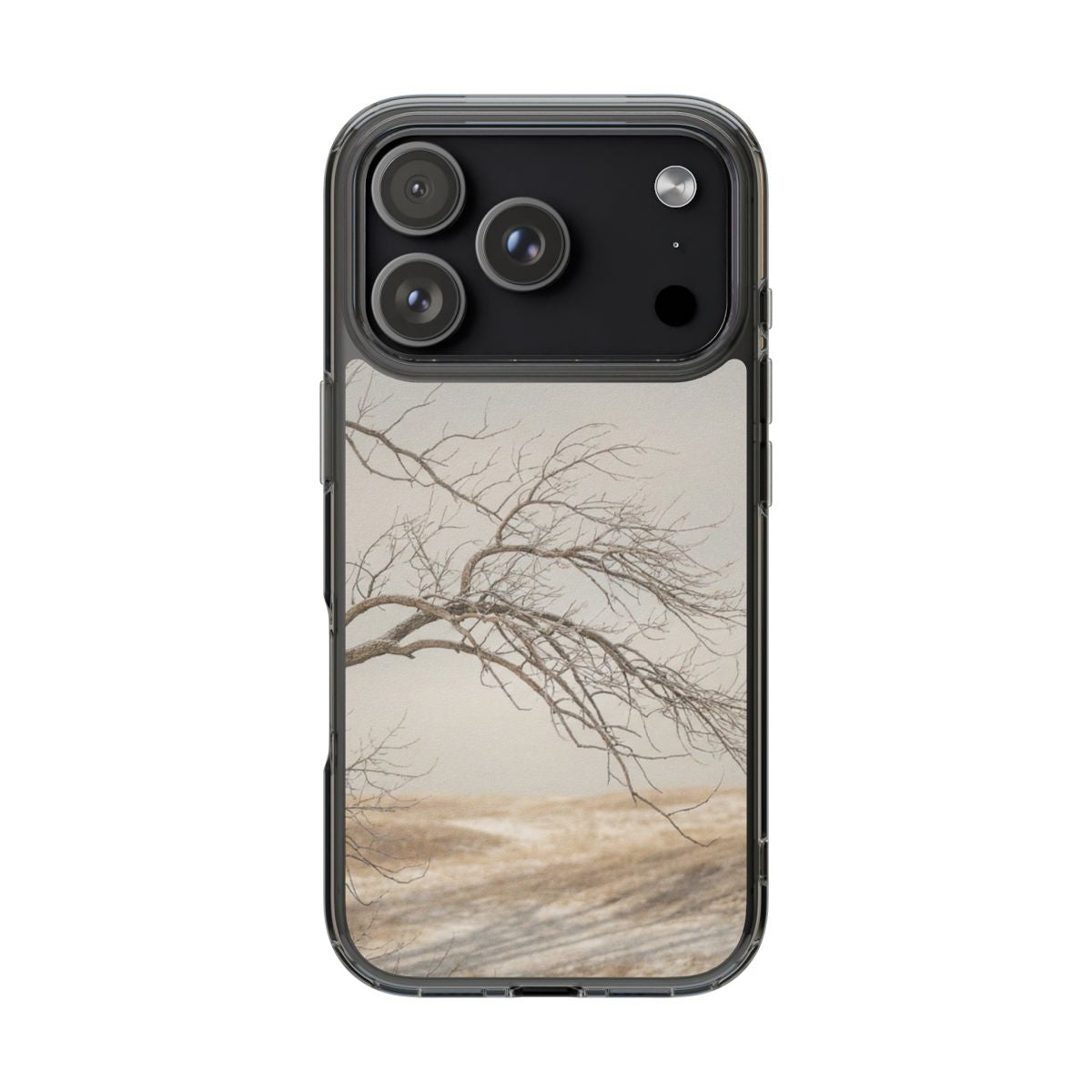 Clear Impact-Resistant Cases - Clear Phone Case - Winter...