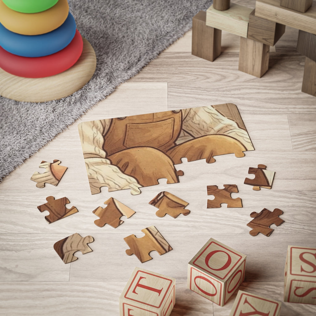 Kids' Puzzle 30-Piece - Autumn Steps | Echovira Gallery