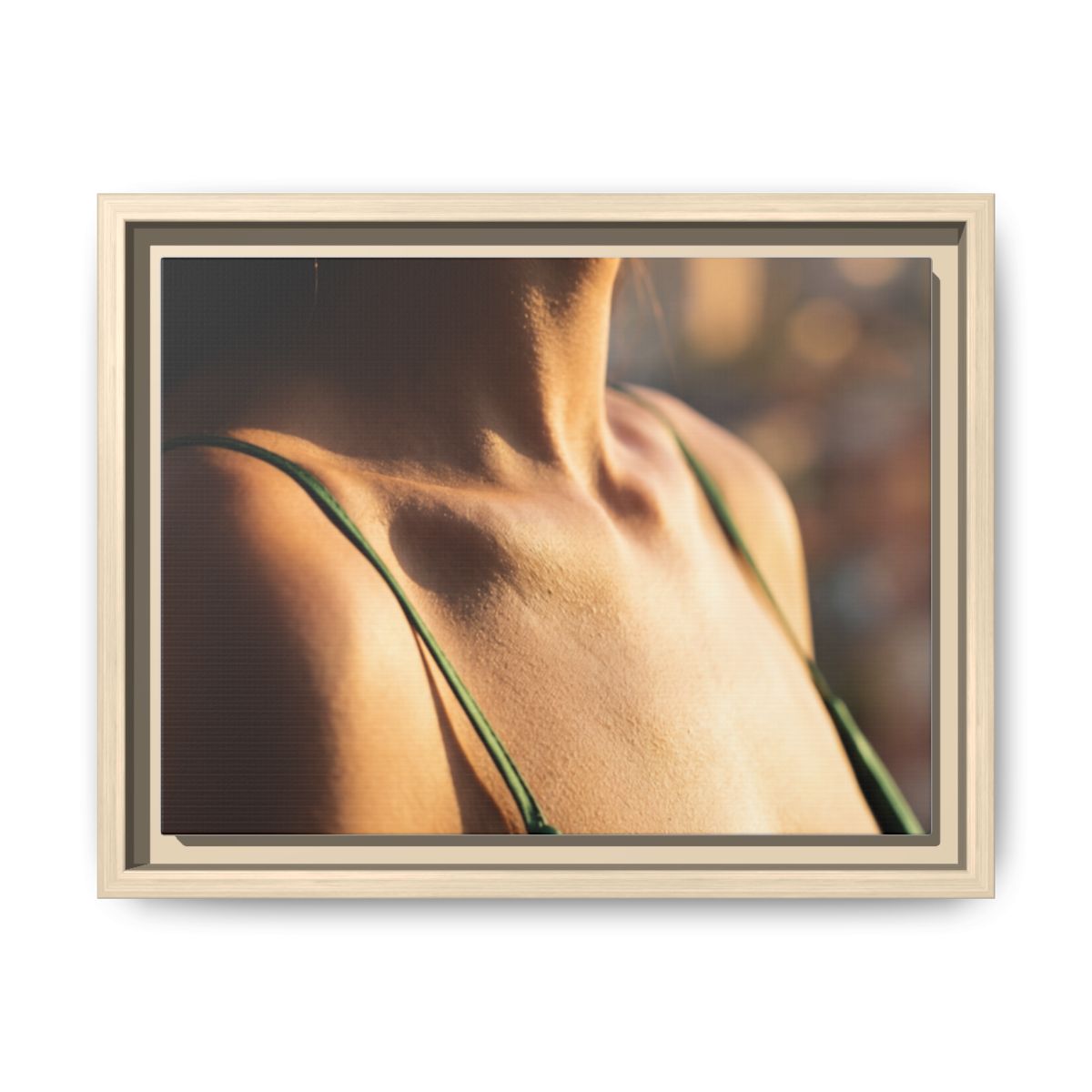 Matte Canvas Framed - Golden Hour Portrait