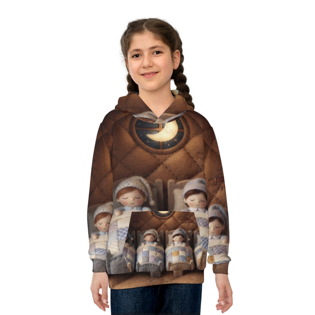 Children's Hoodie - Bedtime Slumber Haven | Echovira Gallery