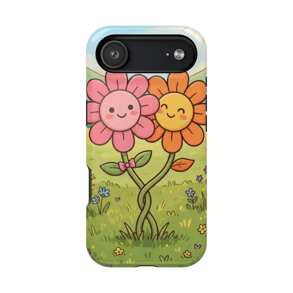 Impact-Resistant Cases - Sunny Meadow Friends Floral Art |...