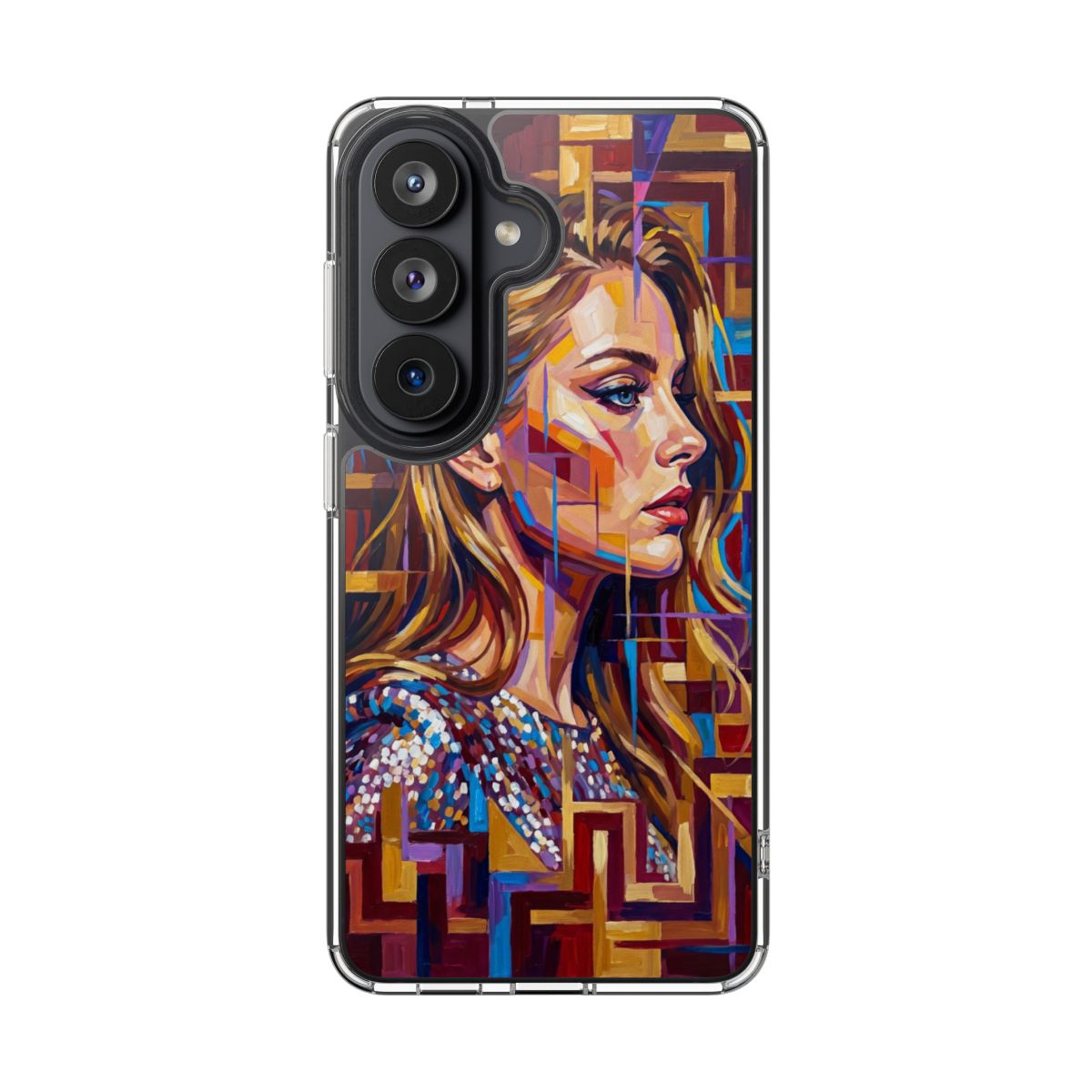 Clear Impact-Resistant Case - Shattered Elegance | Echovira...