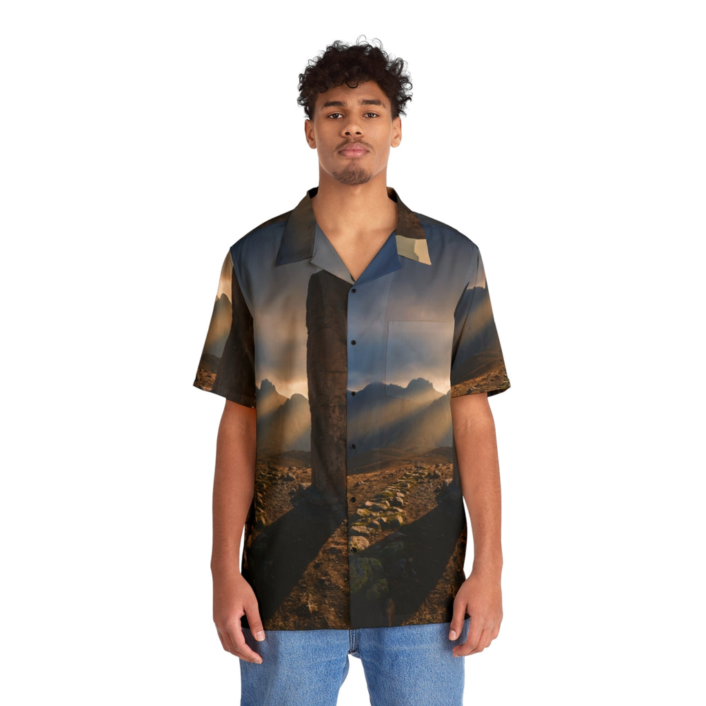 Men's Hawaiian Shirt - Mystic Sun