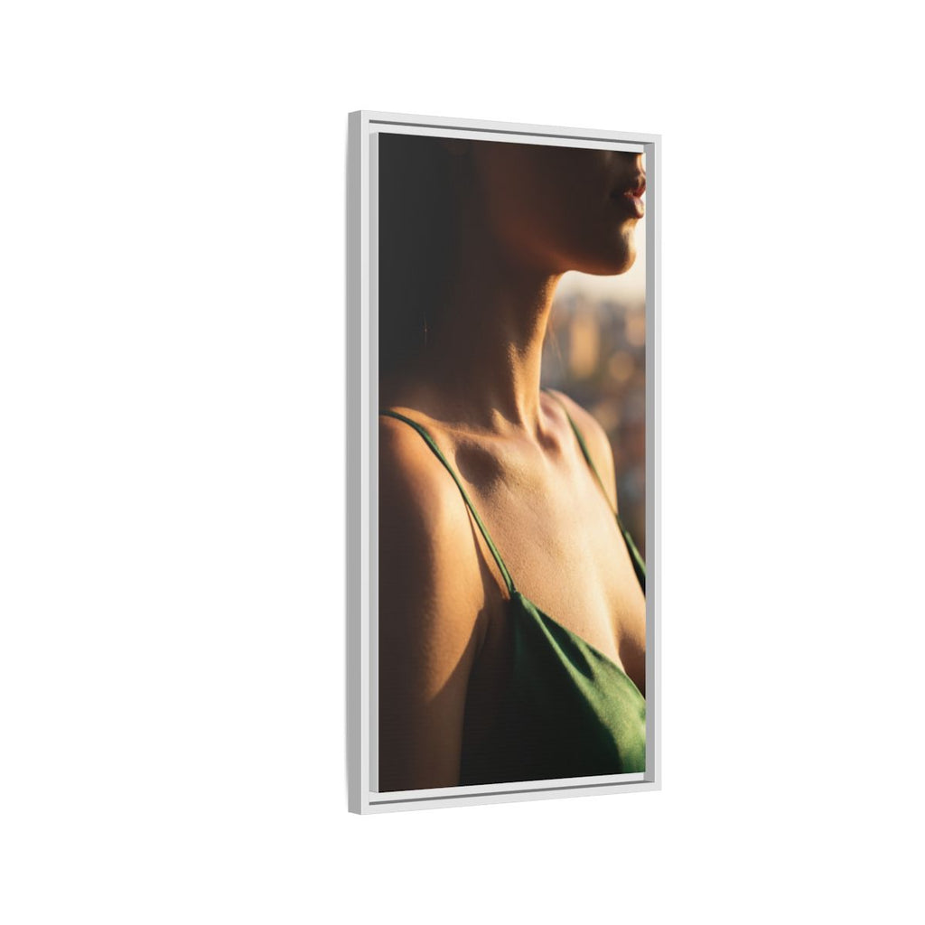 Framed Matte Canvas - Sunlit Muse