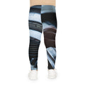 Kids Leggings with Piano Keys Art