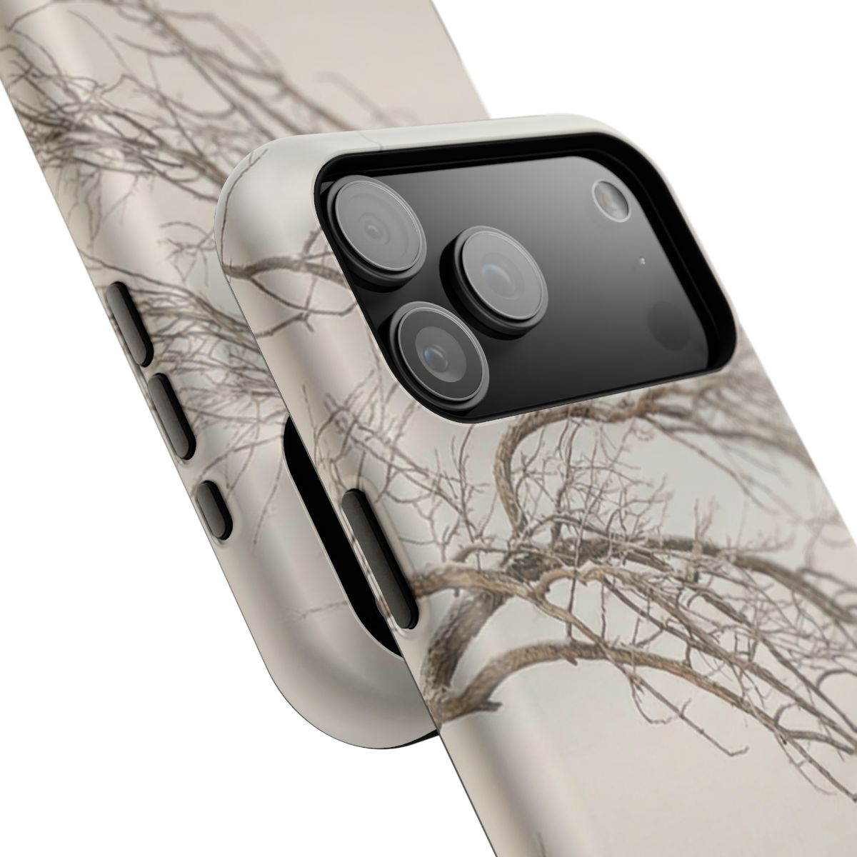 Impact-Resistant Cases - Tough Phone Case - Winter Tree Vibe— sizes part 2/2