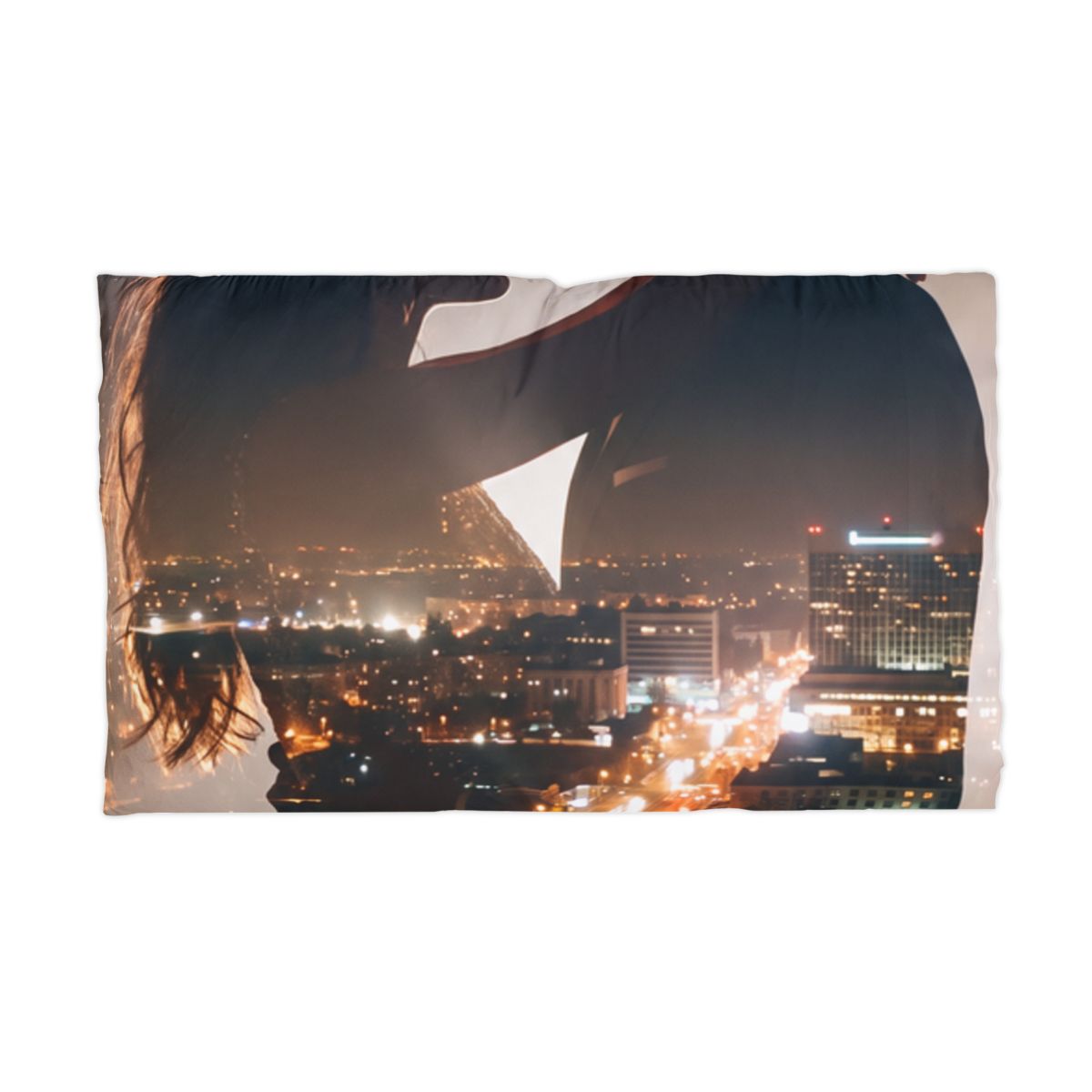 Microfiber Pillowcase - Midnight City Romance | Echovira...