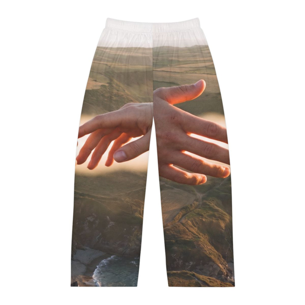 Men's Pajama Pants - The Infinite Touch | Ethereal Coastal...