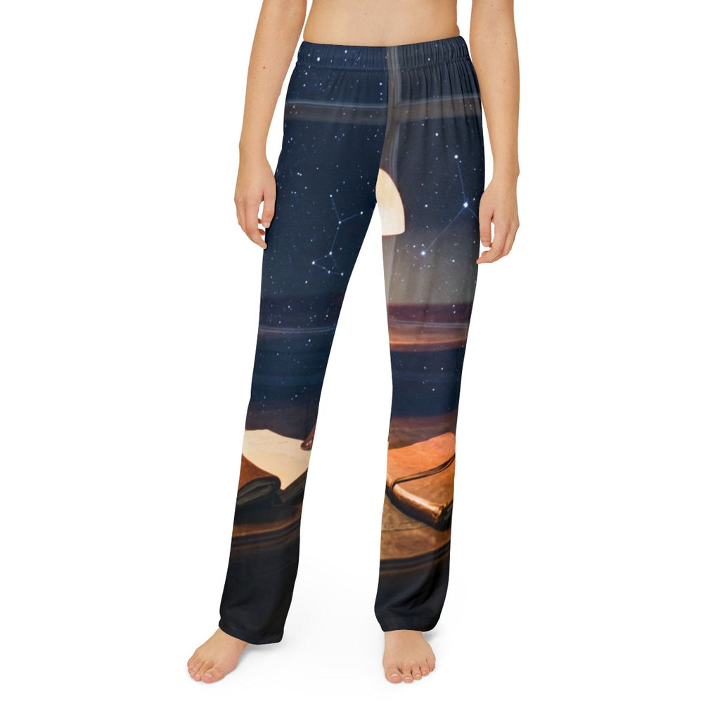 Kids Lounge Pants Constellation Desk Art