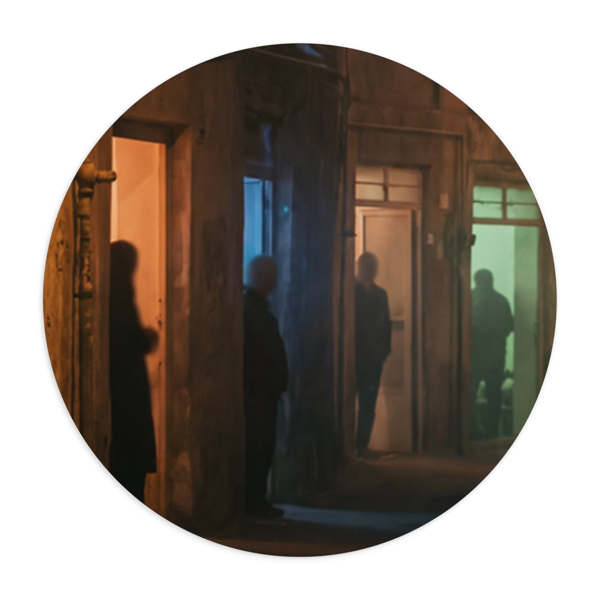 Mouse Pad - Shadowed Alleyway Mystery Art Print | Echovira...