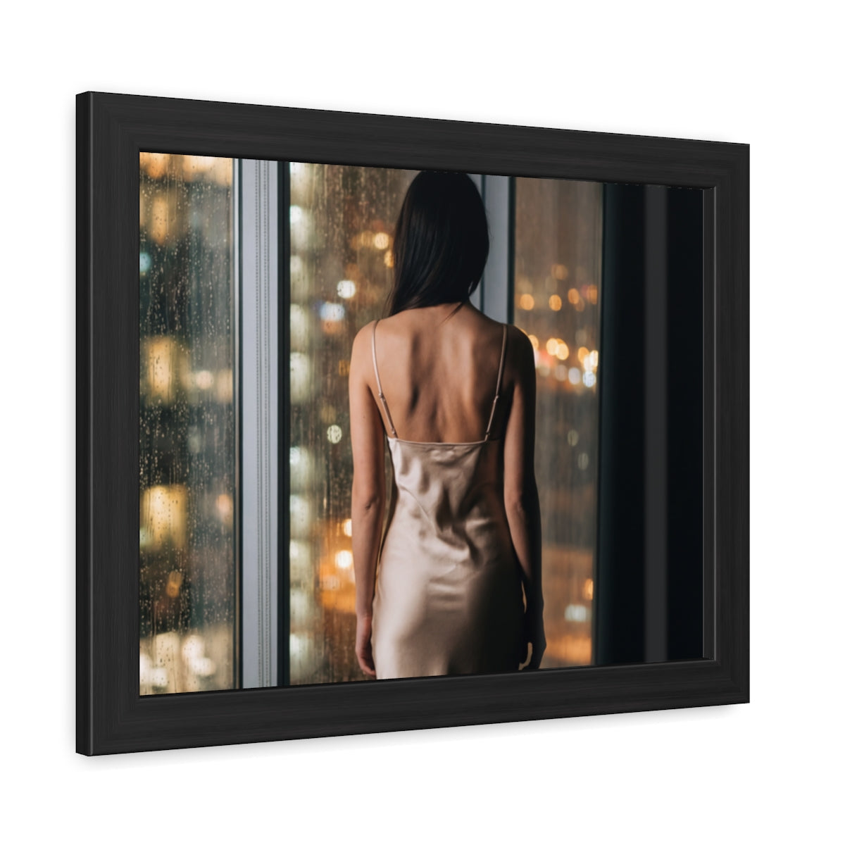 Framed Posters - Urban Solitude — Landscape