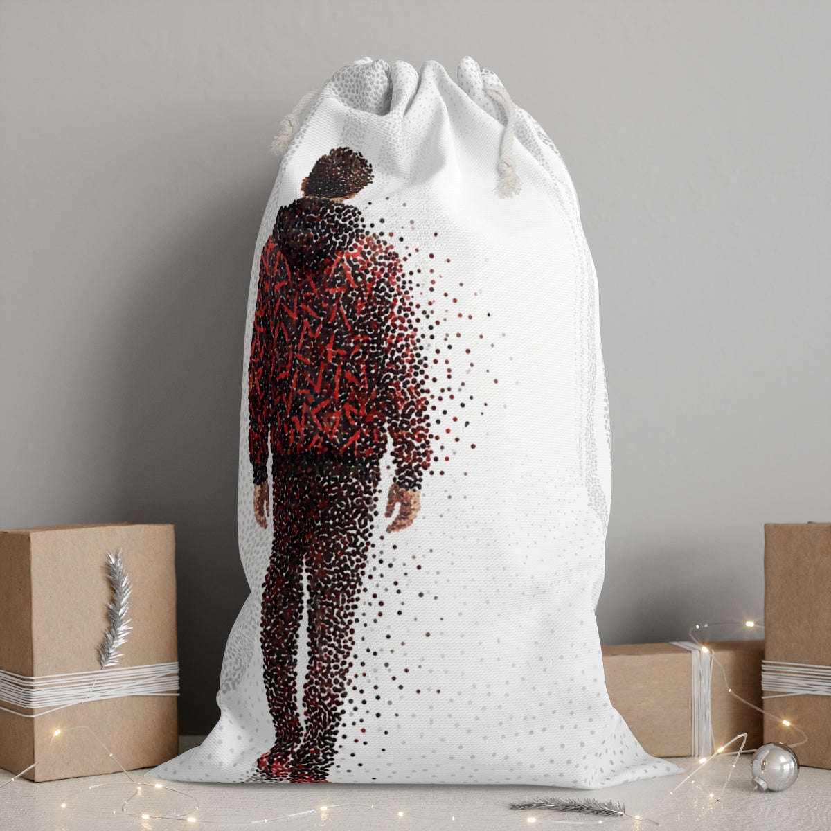 Canvas Sack - Dissolve Dot Corridor | Echovira Gallery