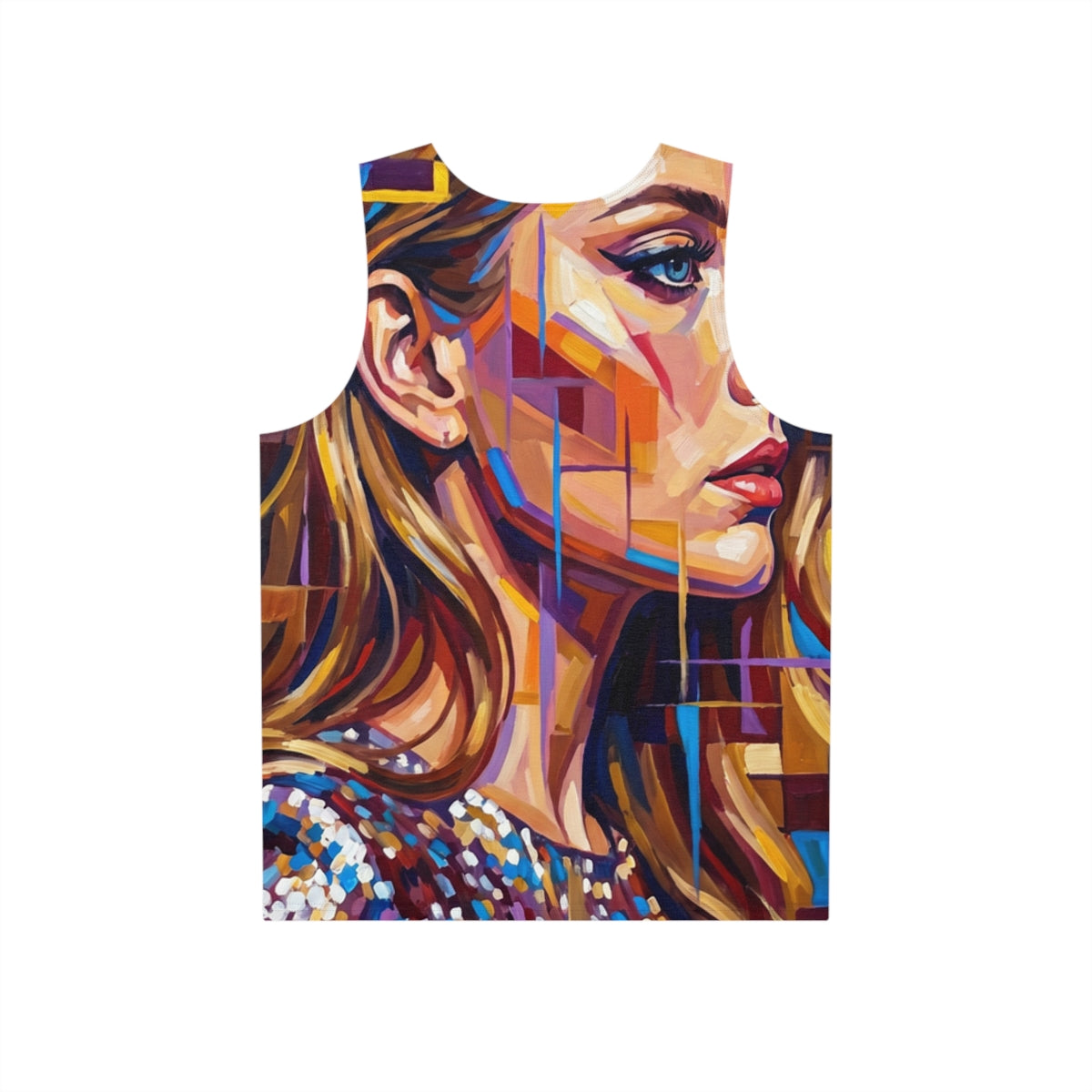 Men's Tank - Shattered Elegance Portrait | Echovira Gallery