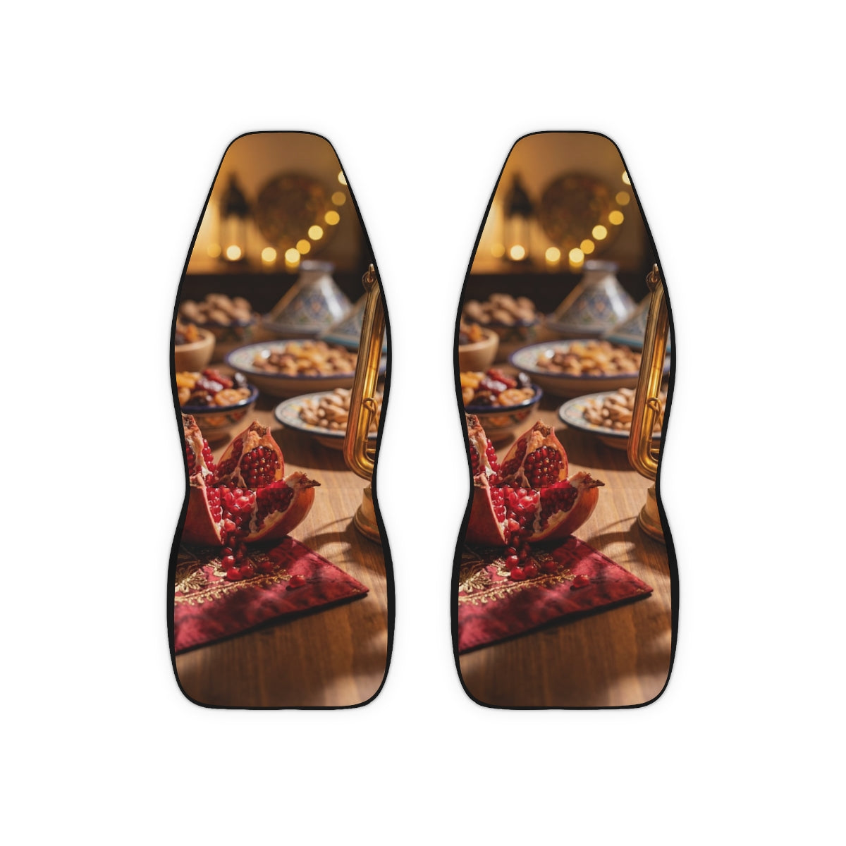 Car Seat Covers - Amber Harvest Feast | Echovira Gallery
