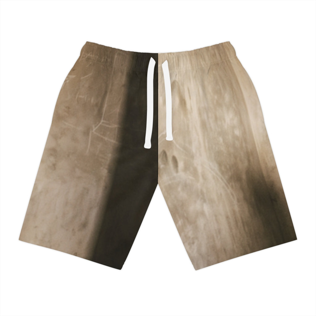 Athletic Long Shorts - Shadows of the Citadel moody... |...