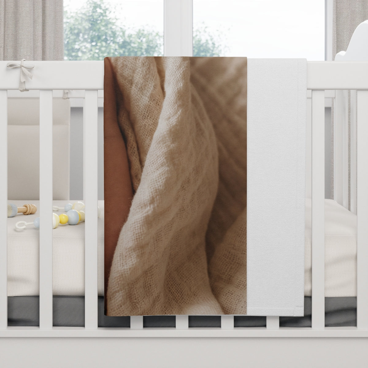 Soft Fleece Baby Blanket - Tender Touch Minimalist Fine... |...