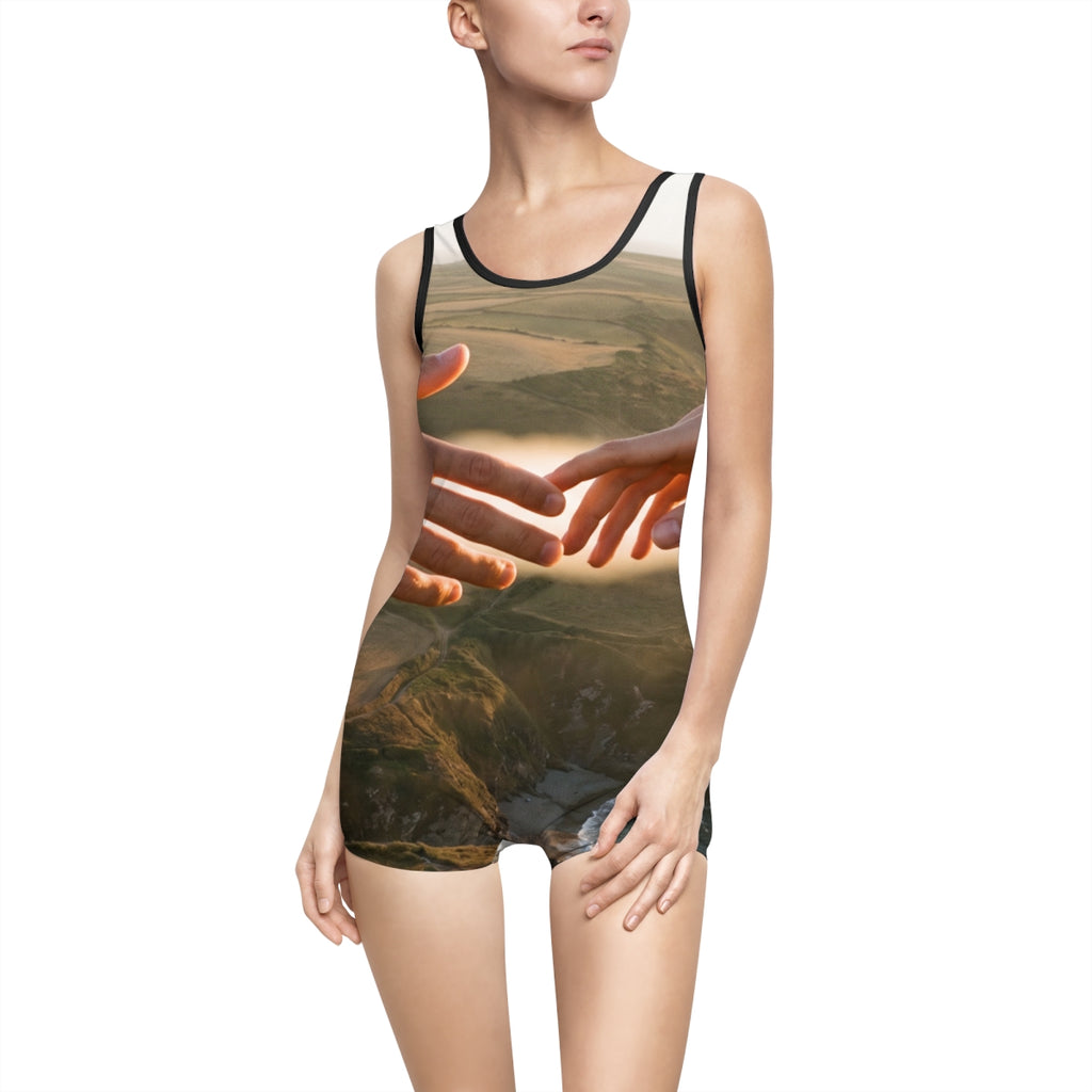 Women's Vintage Swimsuit - The Infinite Touch | Ethereal......