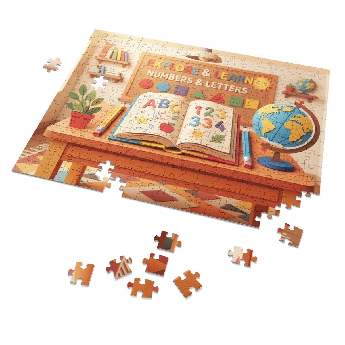 Jigsaw Puzzle with Tin - Playful Classroom Papercraft... |...