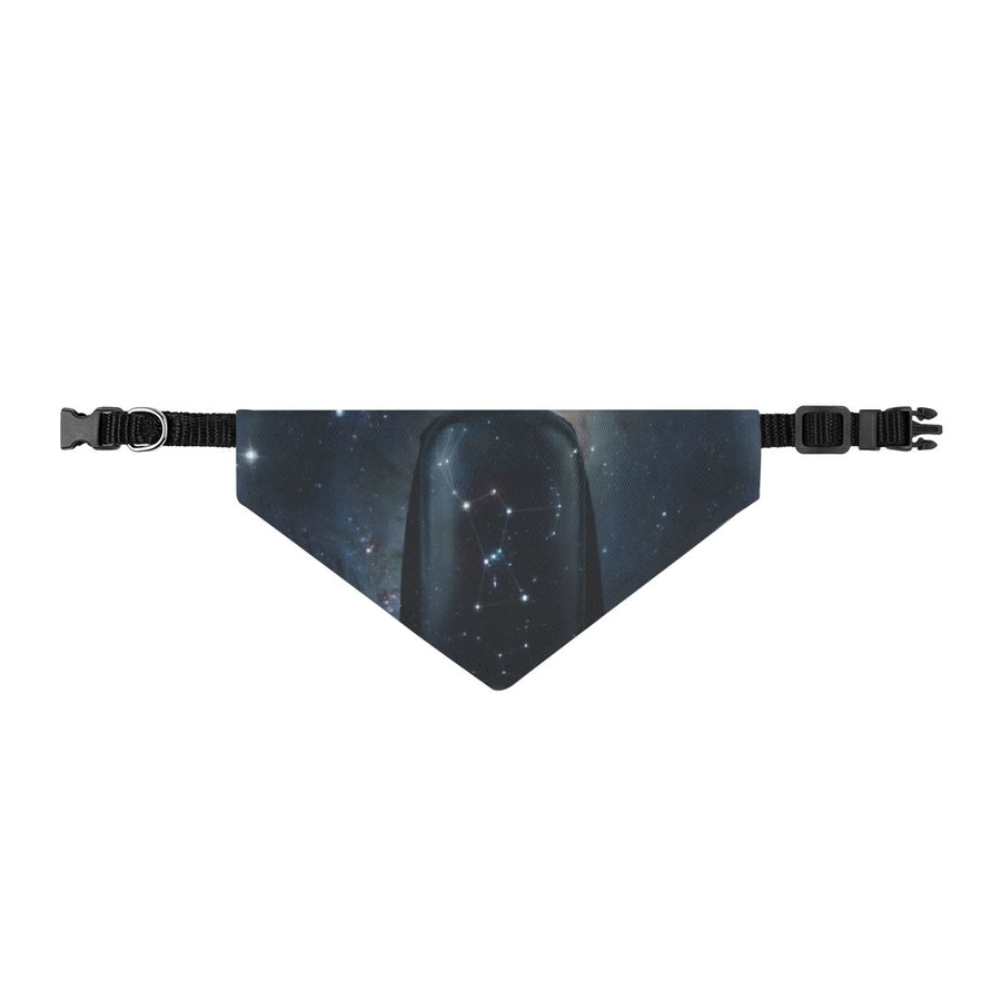 Clip-on Pet Bandana - Cosmic Sentinel Orion Constellation Art