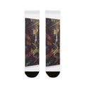 Sublimation Crew Socks - Urban Lines | Echovira Gallery