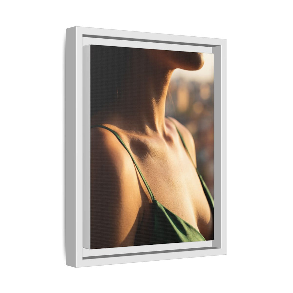 Framed Matte Canvas - Sunlit Muse