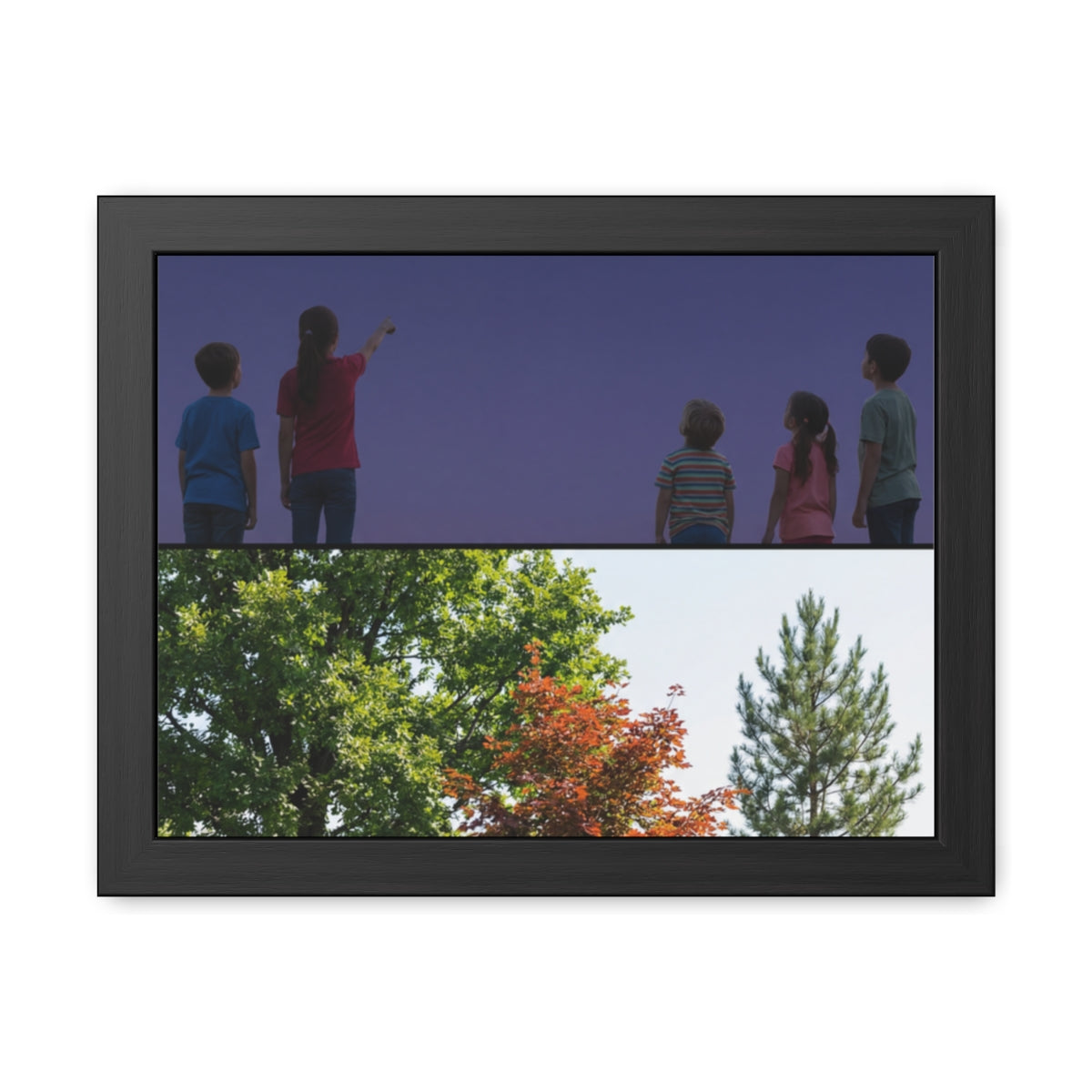 Framed Poster - Little Explorer — Landscape