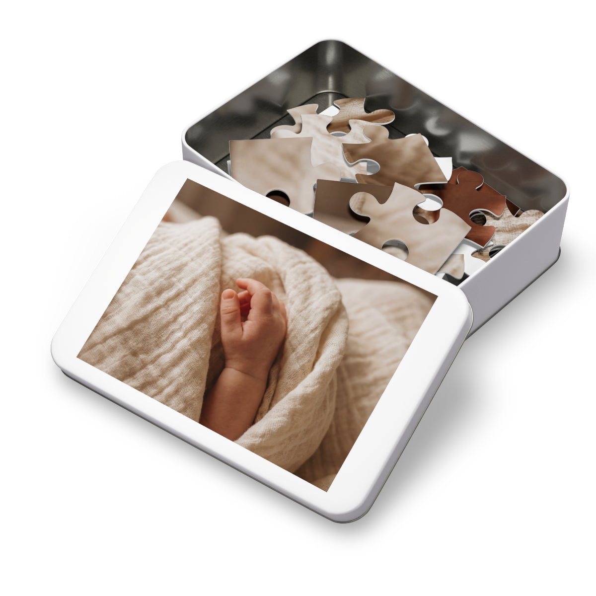 Jigsaw Puzzle with Tin - Serene Mindful Activity