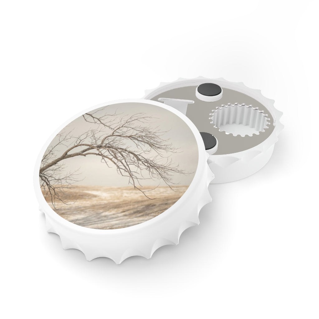 Bottle Opener - Minimalist Winter Tree