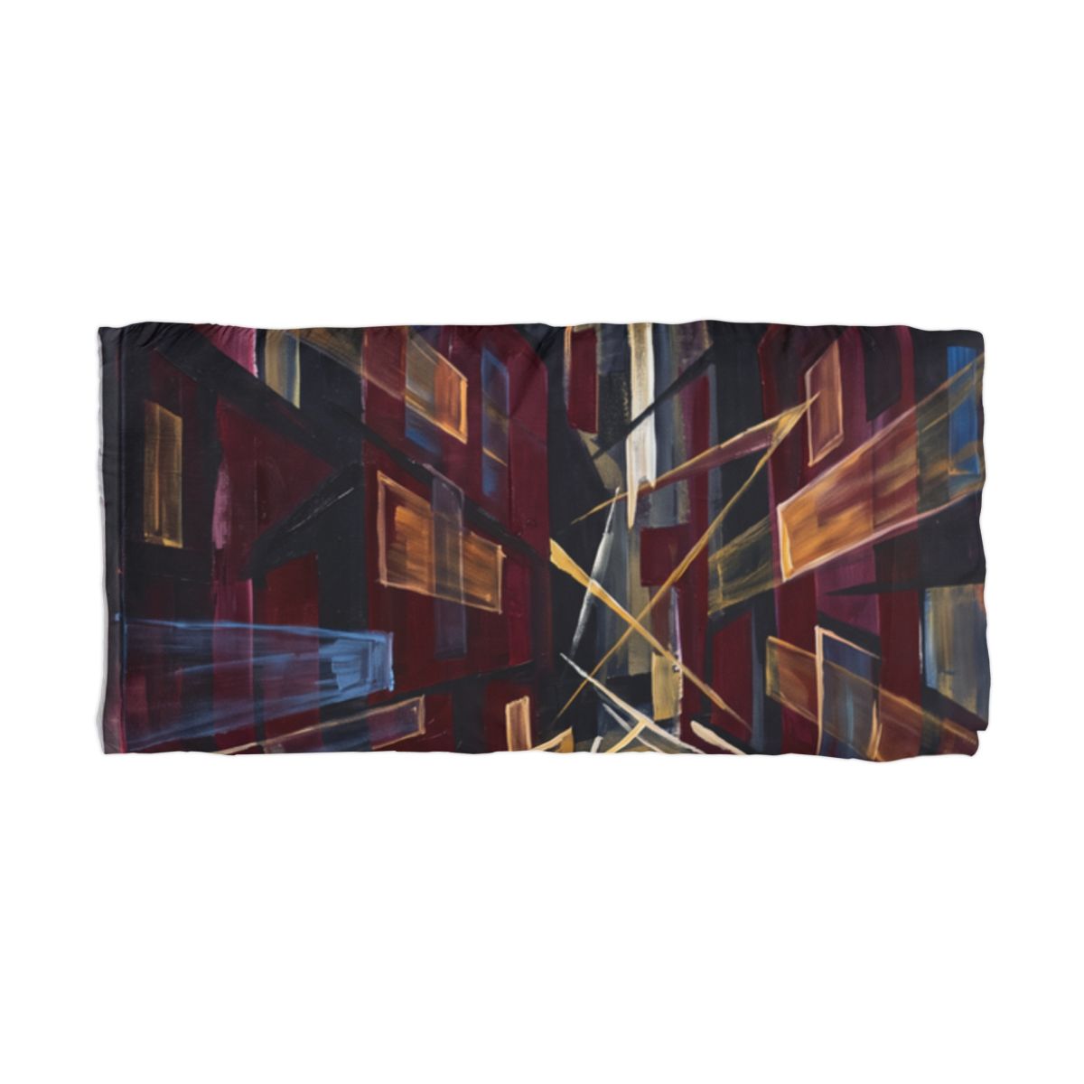 Microfiber Pillowcase - Urban Horizon | Echovira Gallery