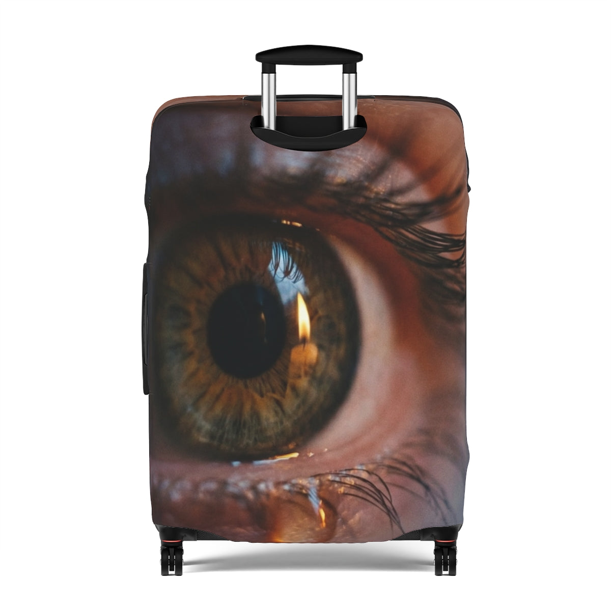 Luggage Cover - Amber Iris Reflection Fine Art Print |...