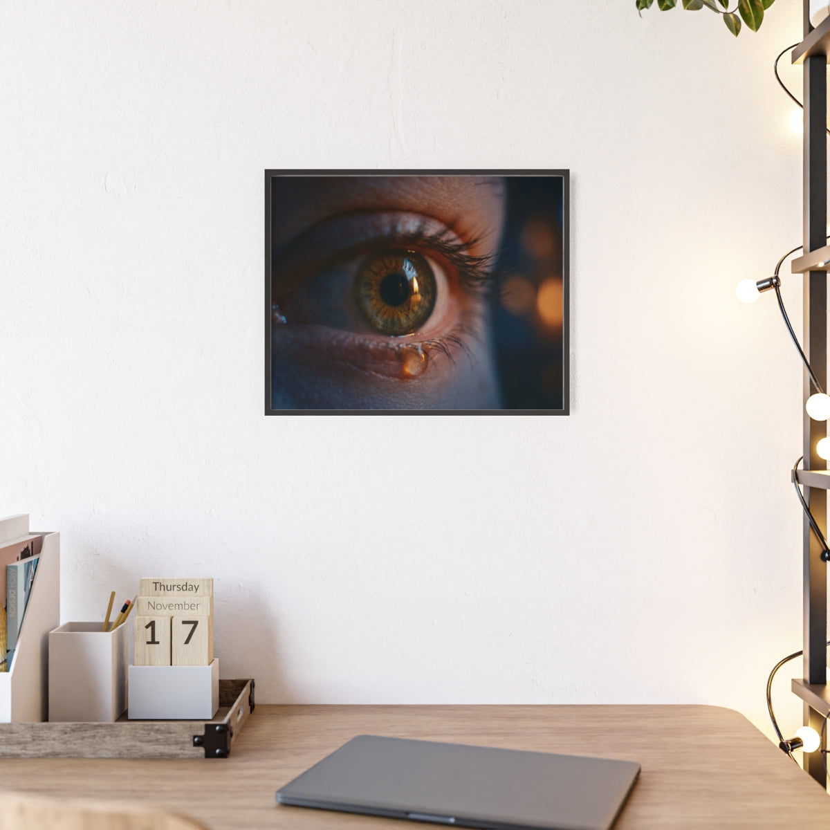 Posters with Wooden Frame - Eye Art