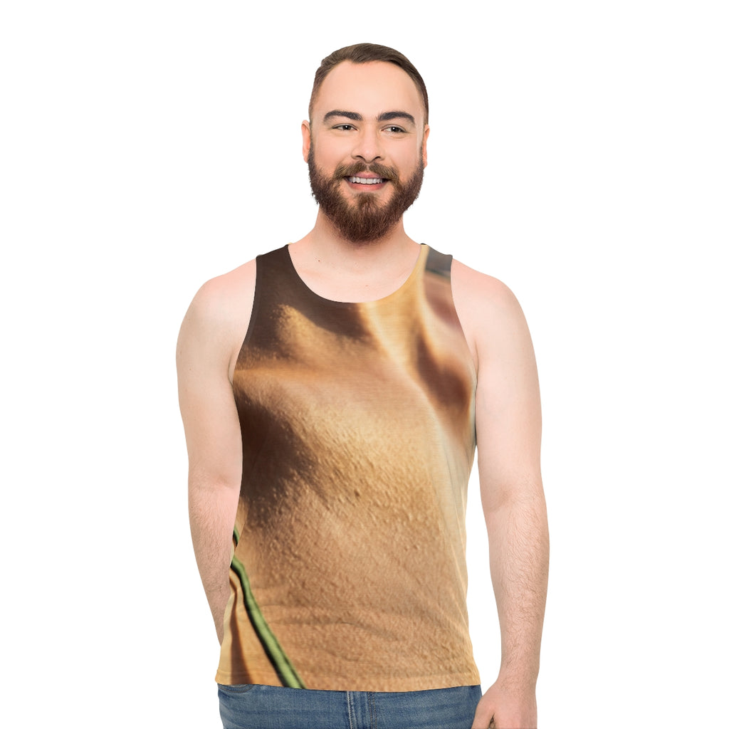 Men's Tank Top - Sunset Silk Breeze | Echovira Gallery
