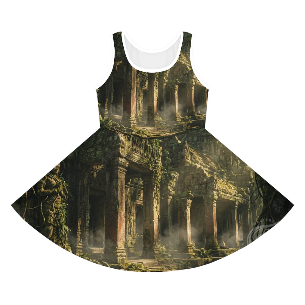 Girls' Sleeveless Sundress - Secret Temple | Echovira...